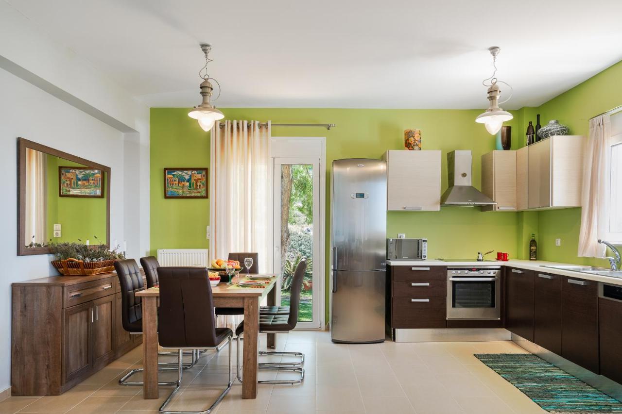Seaview Villa Mirthios Panorama With Private Swimming Pool And Bbq! Plakias Exterior foto